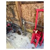 Heavy Duty Lift a Sway Bar 2 Vintage Hand Forged Fire Place Trammels