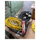 2 Bins of Extension Cords - 100