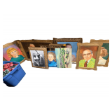 Original Portrait Art - Beautiful Frames