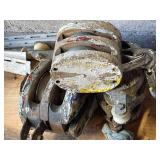 3 Wooden Block & Tackle