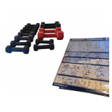 Lot of dumbells