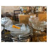 7 Pieces of Phoniex Glass Ware 8" Cake Pans