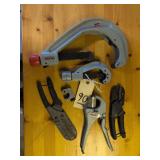 RIDGID Quick-Acting Tubing Cutters, RIDGID Ratcheting Plastic Pipe and Tubing Cutter, Craftsman Handi-Cut Tubbing Cutters