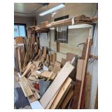 Corner of Assorted Lumber & Plywood
