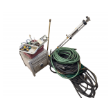 Hose Reel & Rolls of Garden Hose - Automatic Sprinkler Stand - Hose Attachments
