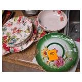 Fall Dish Set - Pier One - Vintage Plate
