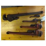 RIDGID Heavy-Duty Pipe Wrenches, assorted Sizes