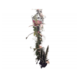 Faux Flower & Artificial Plant Arrangement