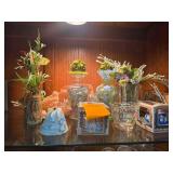 Vases - Revolving Light Shades - Hand painted Vases