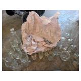 Lot of Glassware - Wine Glasses, Shot Glasses, Pilsner Glasses - Cork Screw
