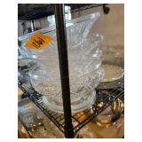 11 Pieces of Plastic and Glass Candy Bowls Serving Bowls