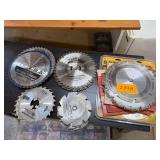 Various Saw & Dado Blades - 7"-10"