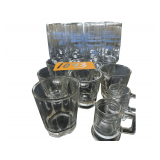 14 Anchor Hocking Glasses 7 Drinking Glasses Shot Glasses