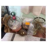 Various Glassware & Decor