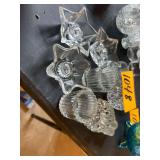 9 Candle Holders by Anchor Hocking