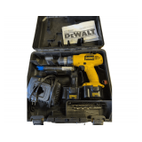 DeWalt 12V Cordless Drill Kit, Including a Drill, 2 Batteries, Battery Charger, Set of Drill Bits
