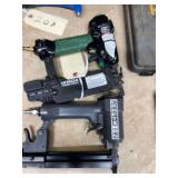2 Pneumatic Braid Nailers Hitachi 2" and a Craftsman 1/4"