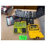 Ratchet & Socket Set - Drill & Screw Bits