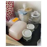 An Assortment of Tupper Ware