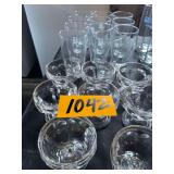 8 Desert Glasses 11 Glass Tumblers