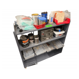 Shelf w/ Various Hardware - See Photos