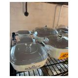 8 Piece set of Corning Ware