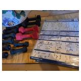 Lot of dumbells