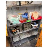 Shelf w/ Various Hardware - See Photos