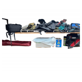 Camping Gear & Accessories - Chair, Heater, Stove, Grill, Propane Cylinders - Bug Spray