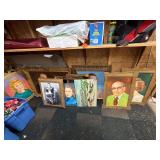 Original Portrait Art - Beautiful Frames