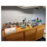 Assorted Hardware & Organizer Bins - Pittsburgh Combination Wrench Set - Sanding Accessories