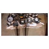 Complete Set of Command Performance Gold Pots and Pans with Lids New In Box Cuisine Cookware
