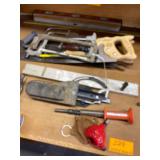 Palm Nailer RemingtonActuated Tool and Various Saws