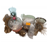 Various Glassware & Decor
