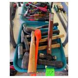 Assorted Hammers & Mallets