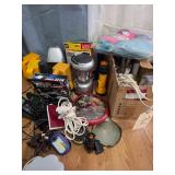 Large lot of Various Lights , Clocks and Flashlights