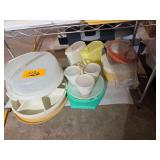 Large Lot of Tupperware