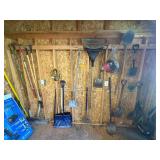 Arborist Helmet - Hand Tools Including Shovels, Hoes, Pole Saw, Trimmers