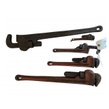 RIDGID Heavy-Duty Pipe Wrenches, assorted Sizes