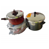 2 T-Fal Cooking Pots and a Pot 10.25" x 6.25"