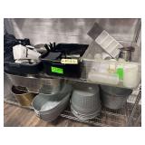 Ice Scoops and Bar Utensils - Beverage Bins
