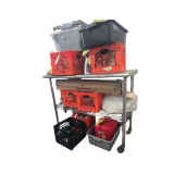 40'×18'×40x Stainless Steel Rolling Shelf Contents Not Included