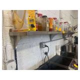 Stainless Steel Shelf 76' x 12' x 10'Must Bring Proper tools to Remove