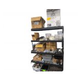 Contents of Shelf - Disposable Utensils - Plastic Contsiners - Insulated Bags - Etc