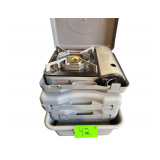 5 Chef Master Portable Gas Stoves - with Case