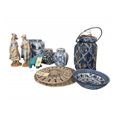 Assorted Ceramic/Wooden Decor
