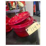 La Cocotte Staub - Cast Iron Cookware With Lids 10'