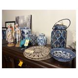 Assorted Ceramic/Wooden Decor