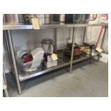 Stainless Table 76' x 29' x 36'