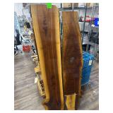 Live Edge Wood Planks ( Approx 5’ ) and 2 Cutting Boards